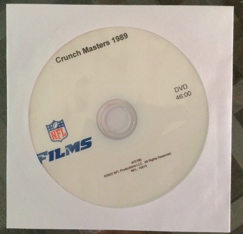 Nfl films 1989 cruch - films, masters